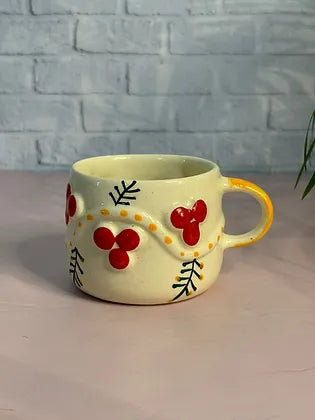 3D Cherry Tea Cup (Set of 2)
