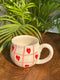 Amour Rose Plaid Ceramic Mug