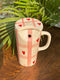 Bloom & Blush Ceramic Sipper with Lid