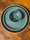 Blue Mirage Luxe Dinner Set (Set of 3)