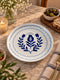 Blue Reverie Snack Plates Set (Set of 2)