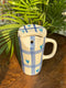 Bluebell Bliss Ceramic Sipper with Lid