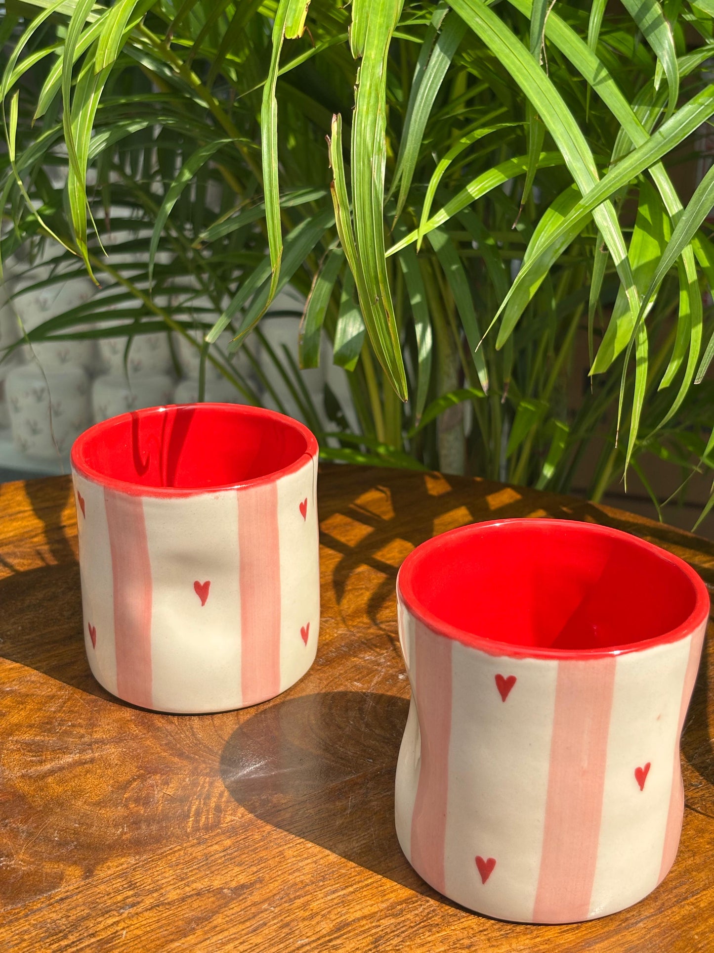 Blush & Love Candle Jar/ Water Glass