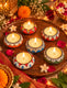 Boho Folk Tealight Holders – (Set of 5 Assorted)