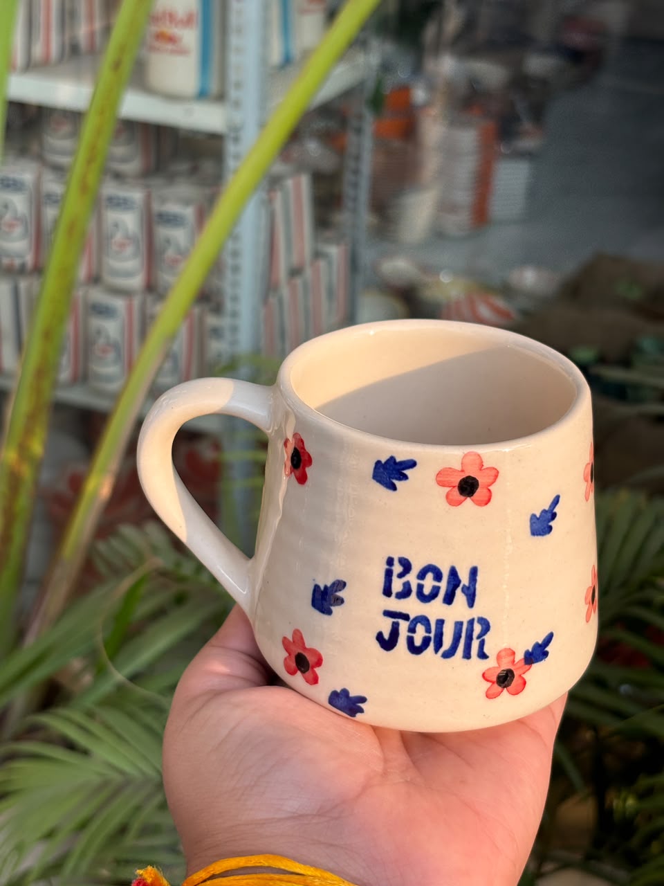 Bonjour Bloom Mug