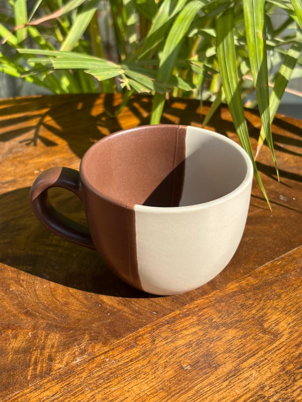 Cocoa Clay DuoTone Cup (Set of 2)