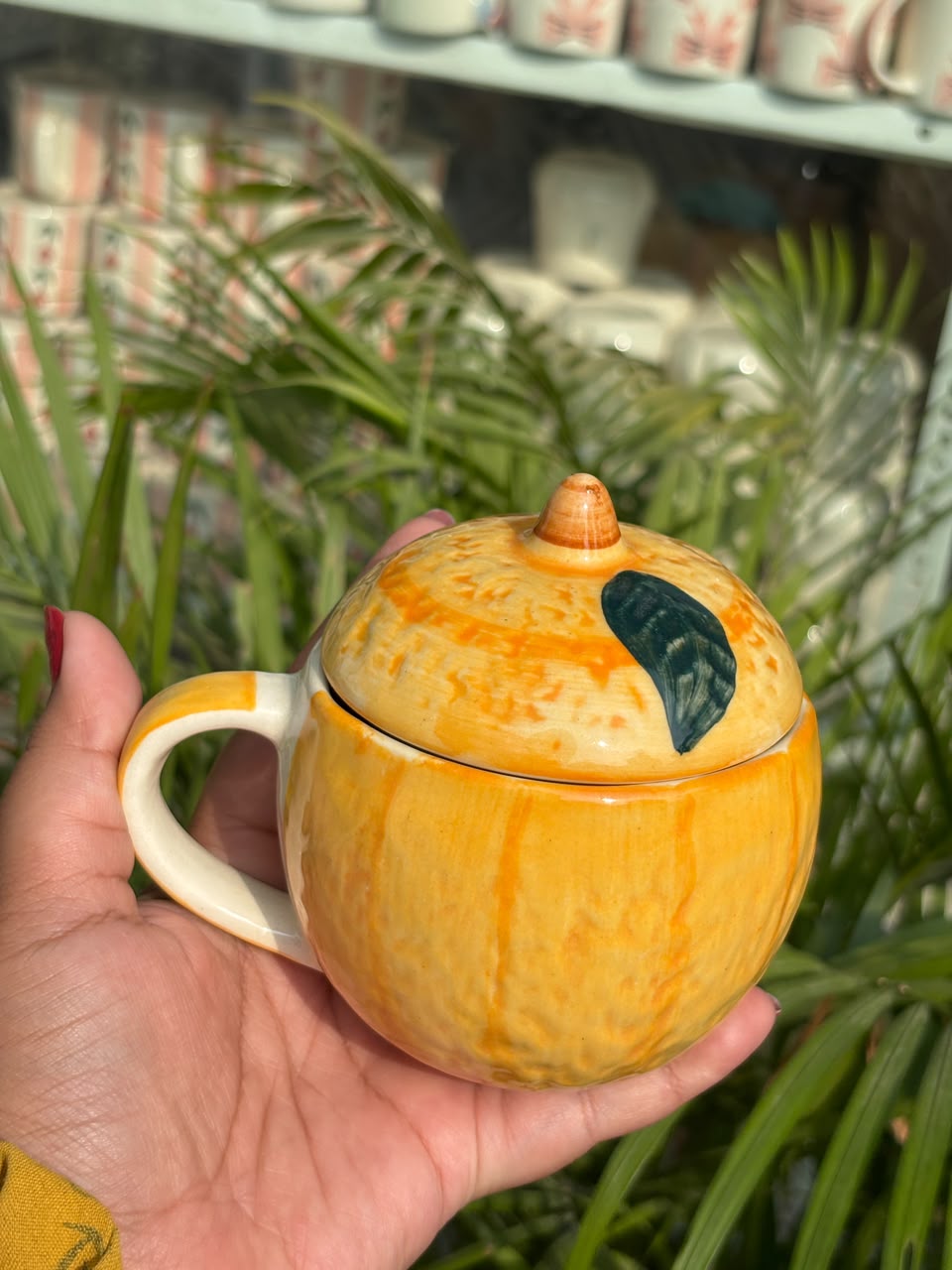 Golden Citrus Mug