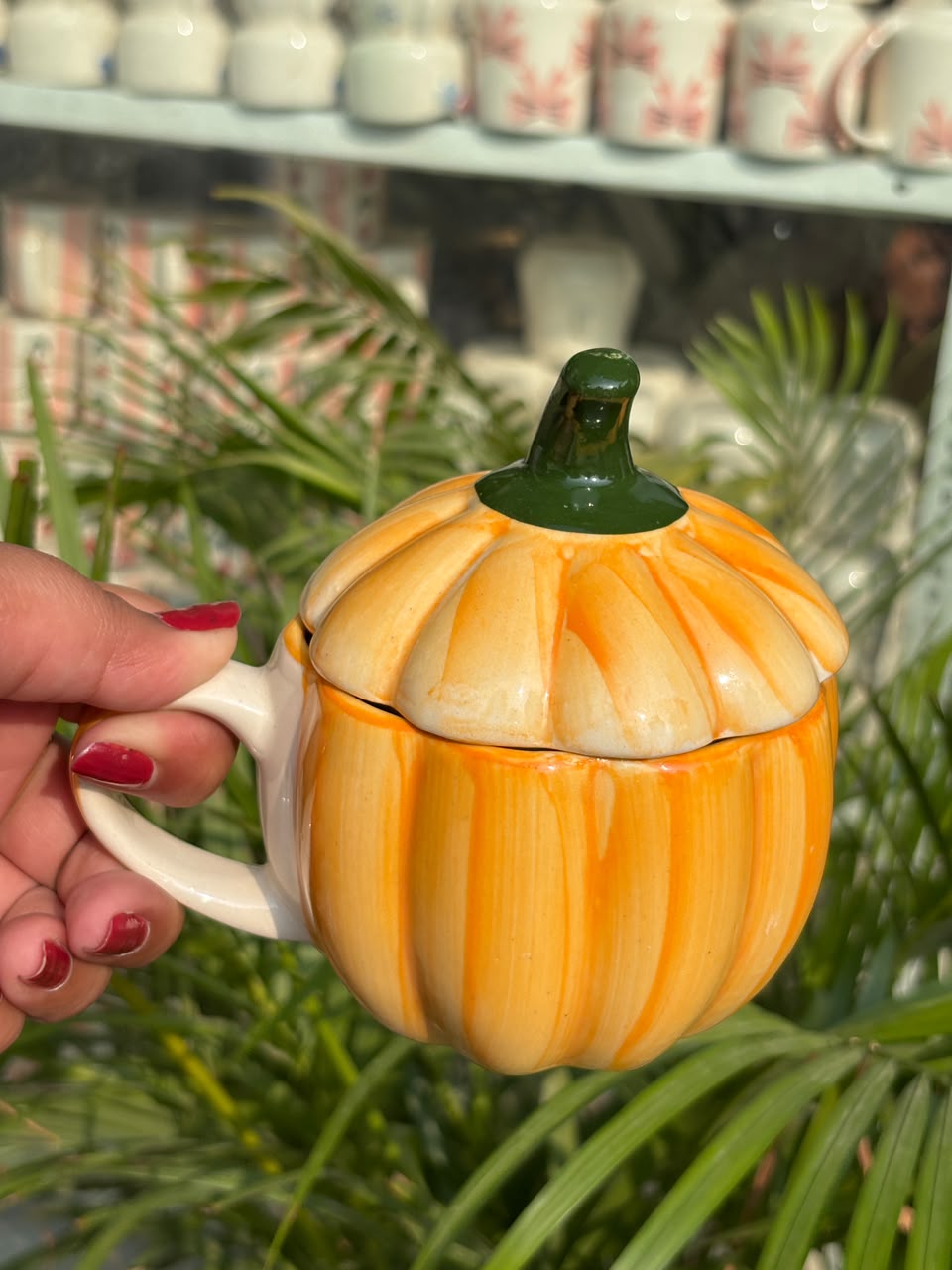 Golden Pumpkin Mug