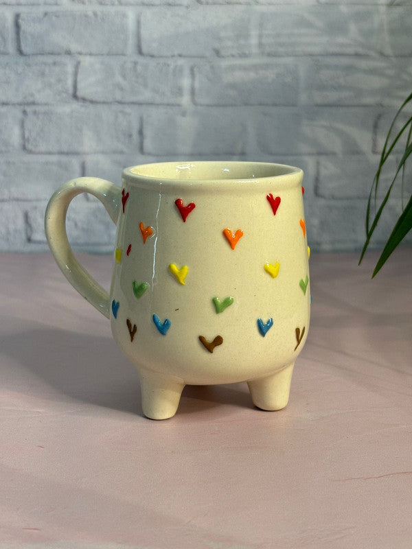 Multi-heart Leg Coffee Mug