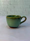 Brown-Green Glaze Tea Cups (Set of 2)