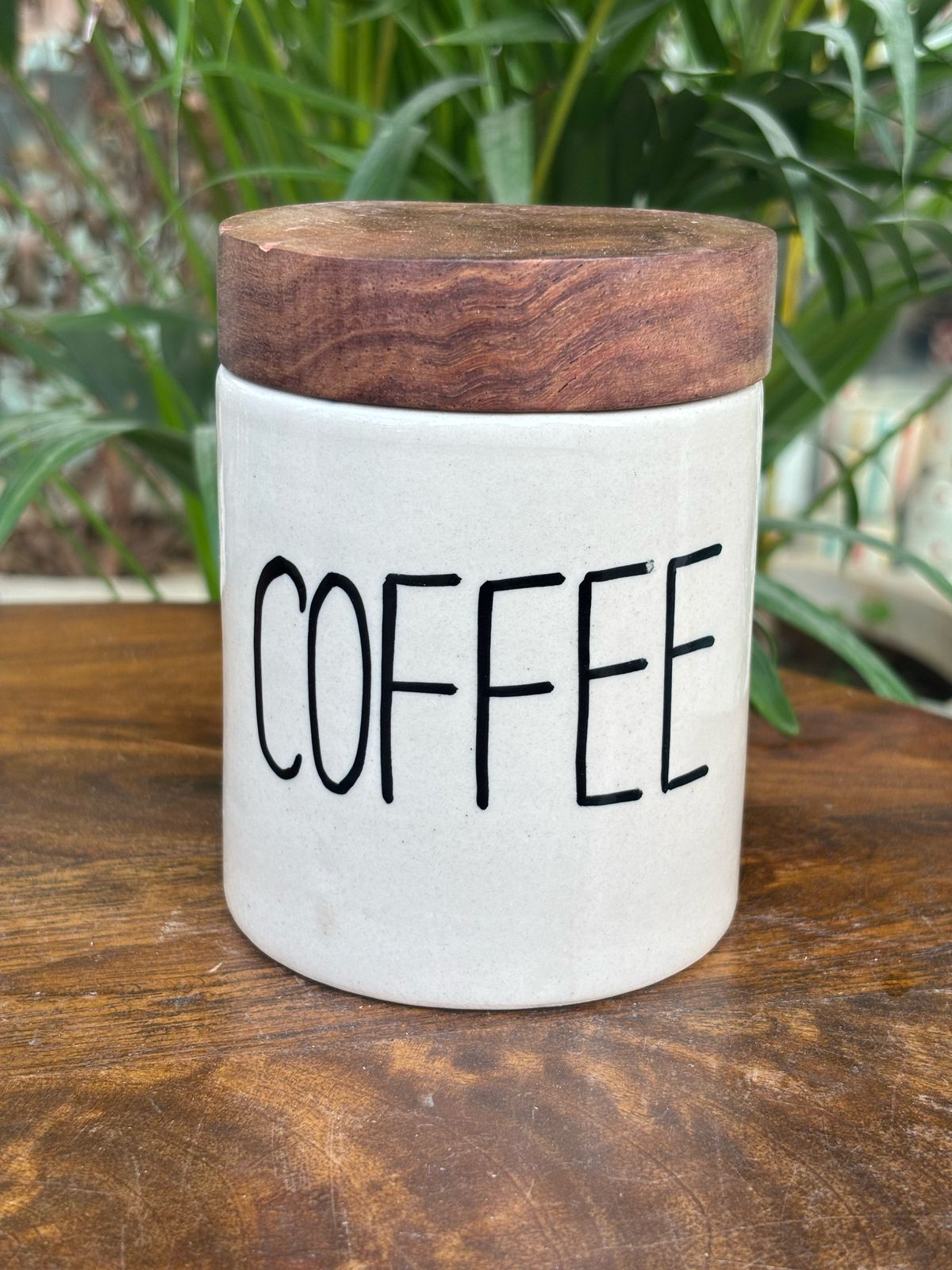 Tea & Coffee Airtight Jar Combo Set (Set of 2) Round