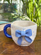 Blue Scarlet Bow Mug