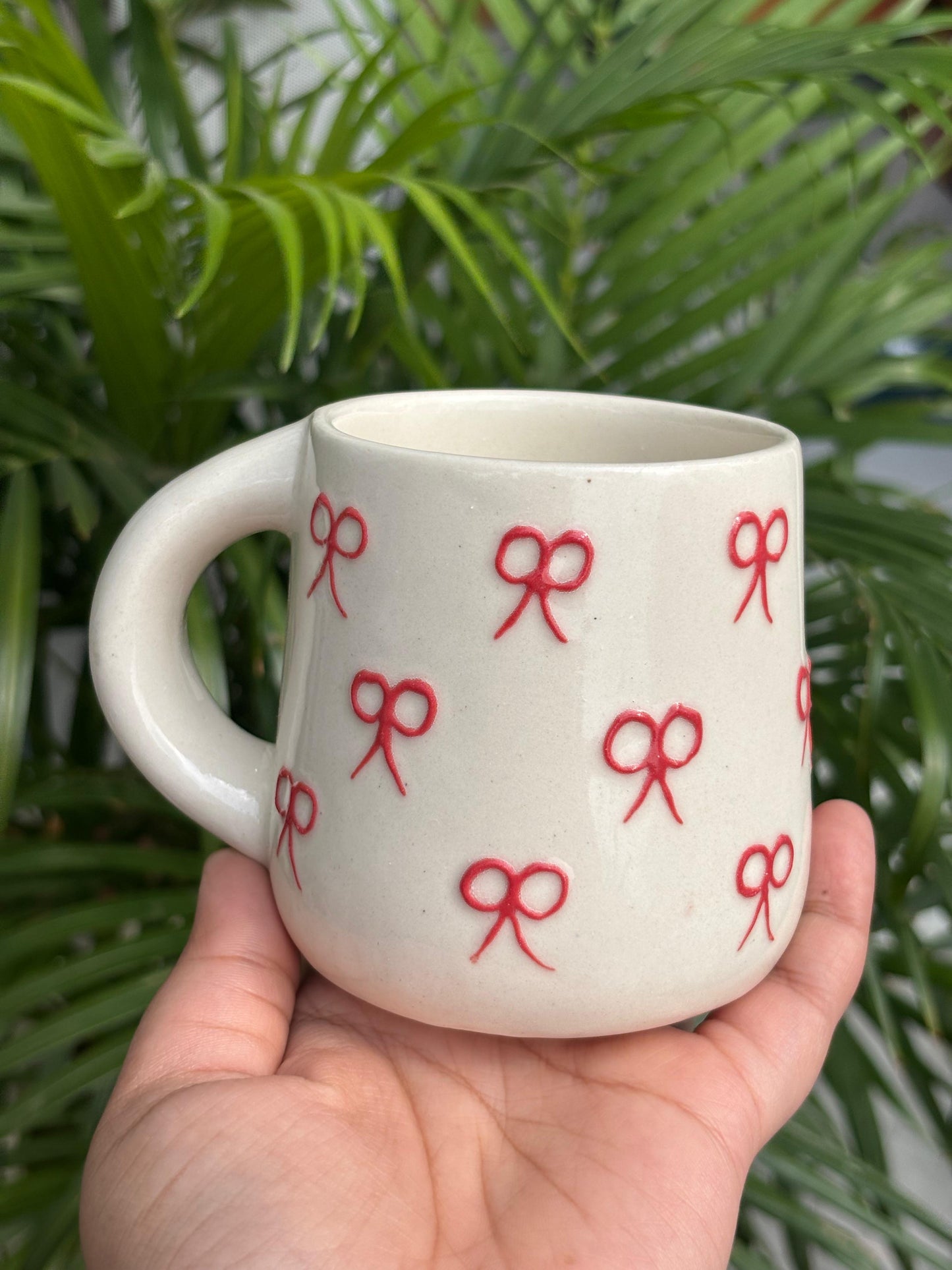 3D Pink Bow Mug