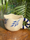 Blue Leaves Pinterest Coffee Mug