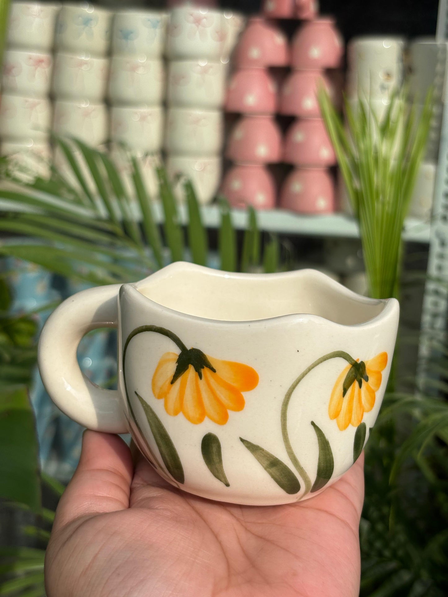 Yellow Daisy Delight Coffee Mug