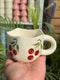 Red Cherry Pinterest Coffee Mug