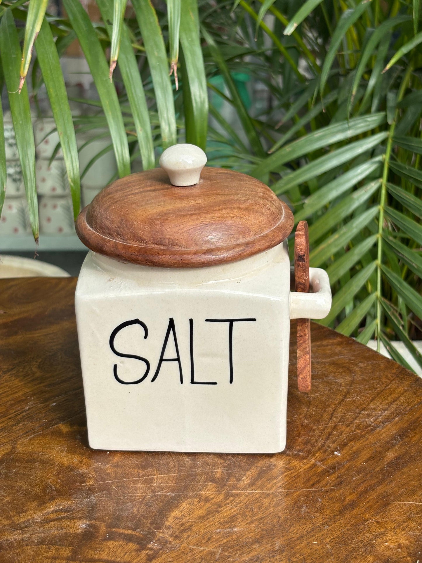 Tea, Coffee, Sugar & Salt Airtight Jar Combo Set (Set of 4)