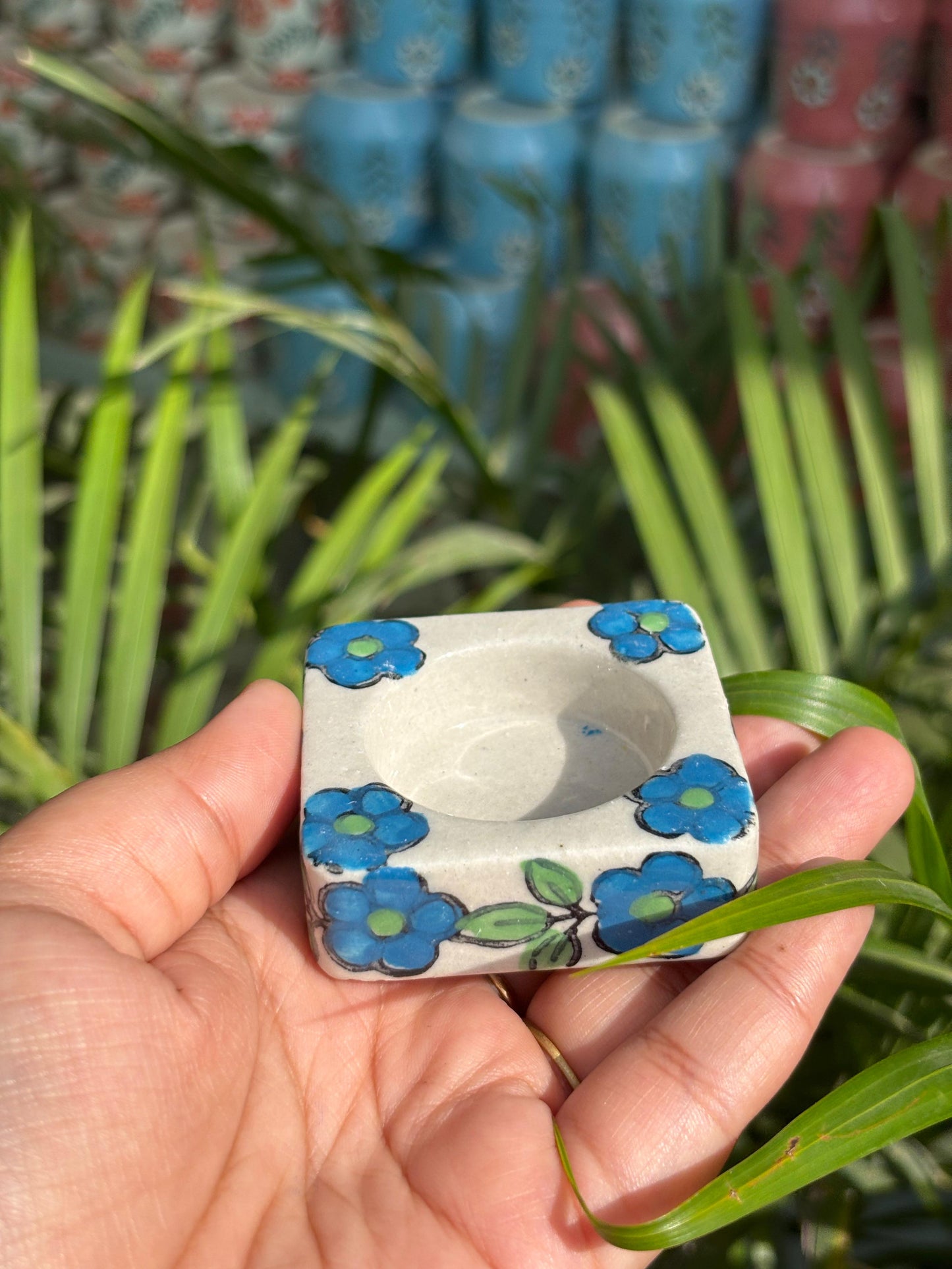 Festive Flora Tea Light Holders (Set of 5 Assorted)