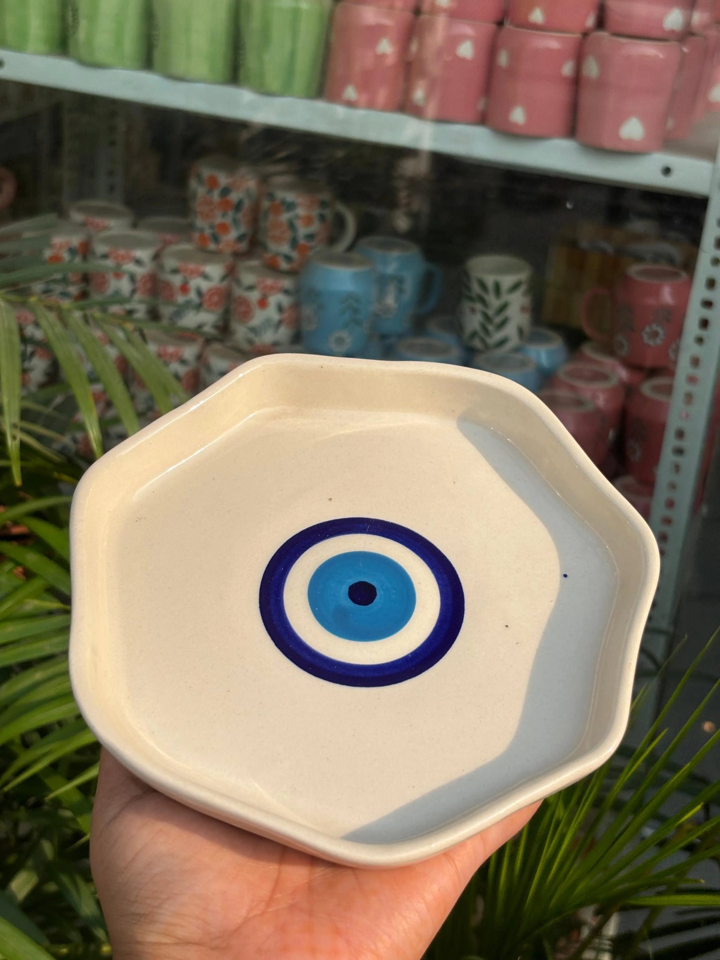 Evil Eye Snack Plate (Big) (Set of 2)