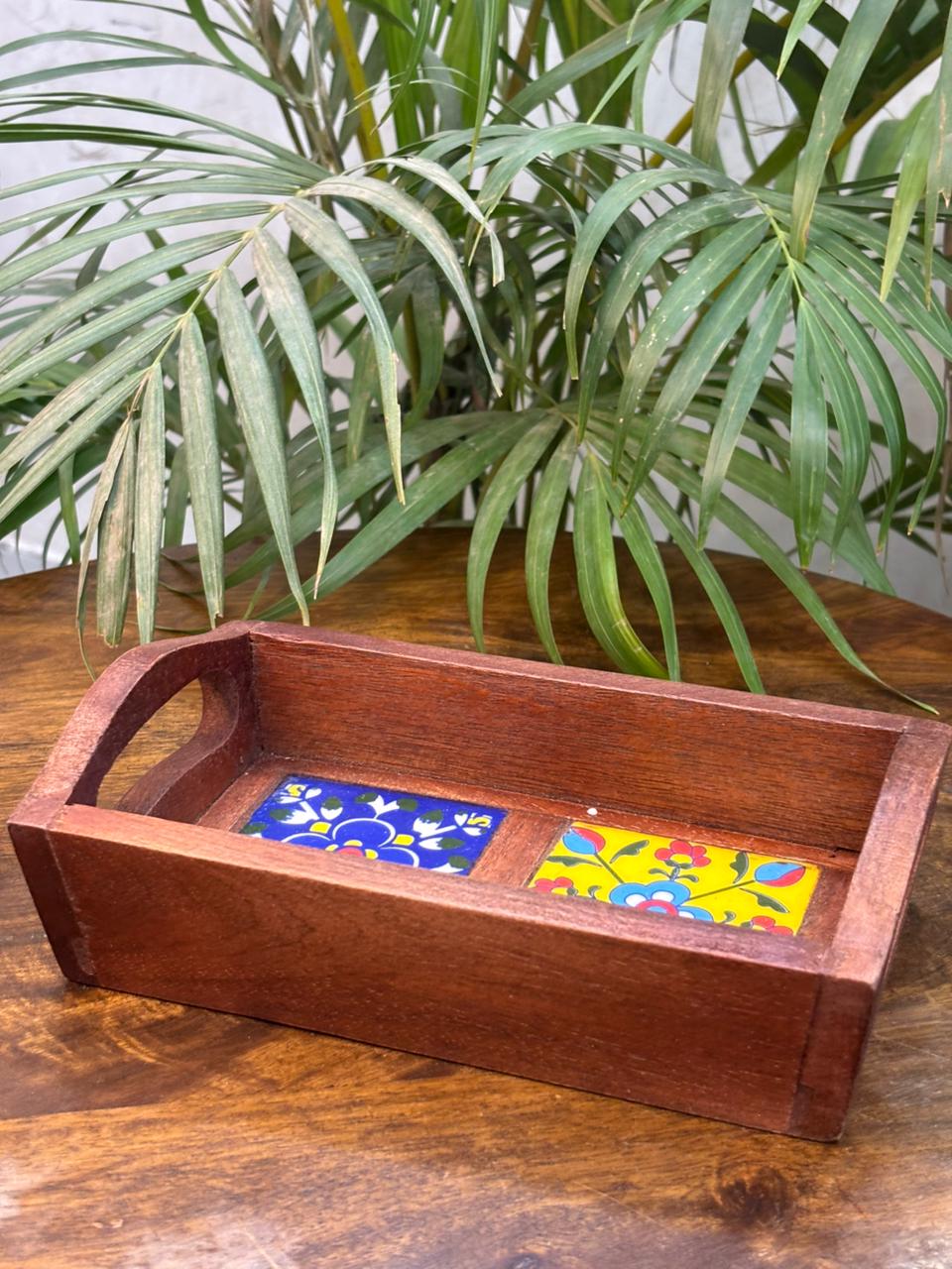 Regalia Ceramic Tile Tray (Assorted Design)