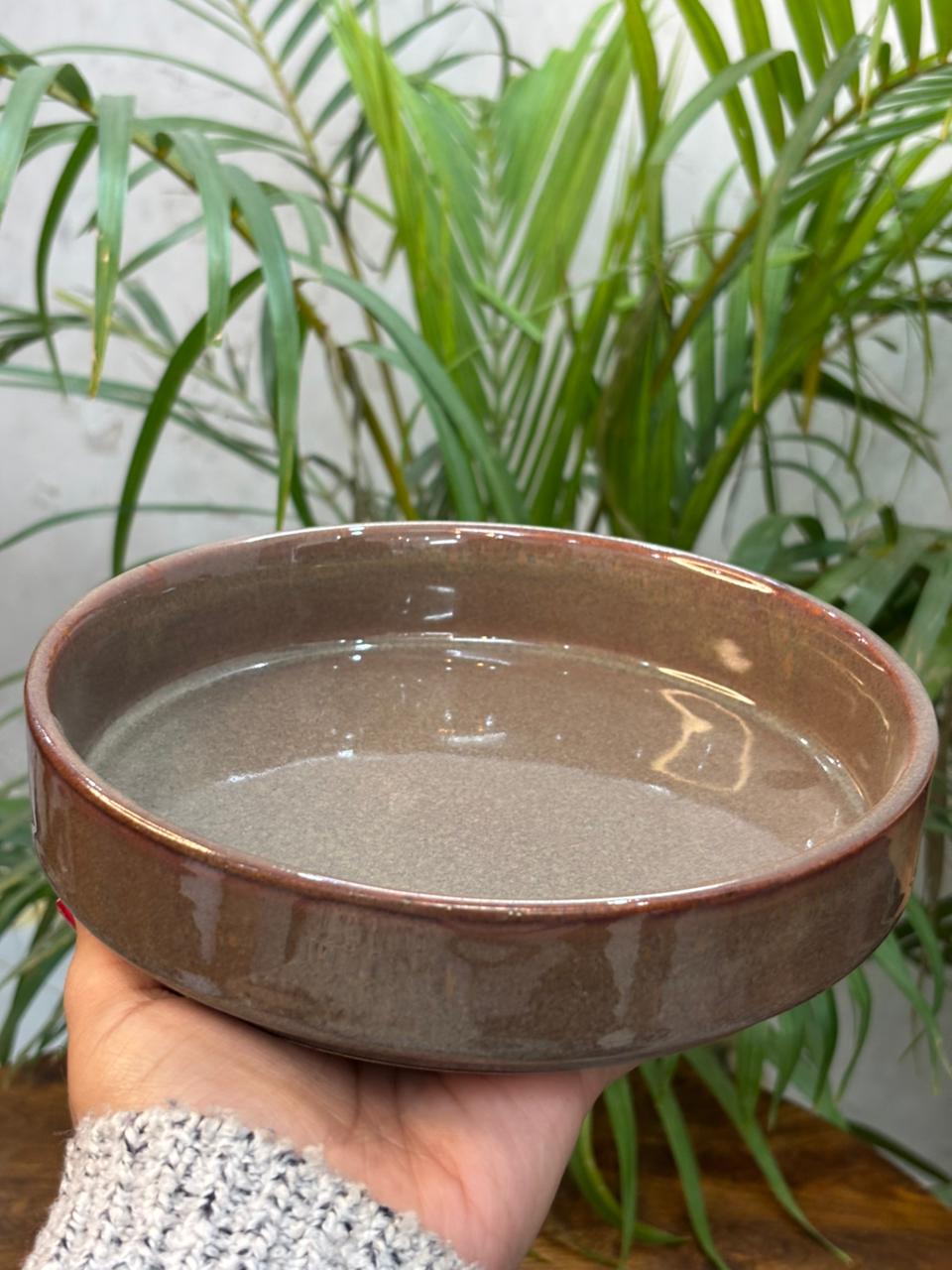 Mocha Mist Snack/Serving Bowl