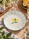 Lemon Reverie Snack Plates Set (Set of 2)