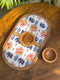 Maharaja Royale Wooden Serving Platter with 1 Dip Bowl