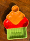 Orange Candy Scoop Platter