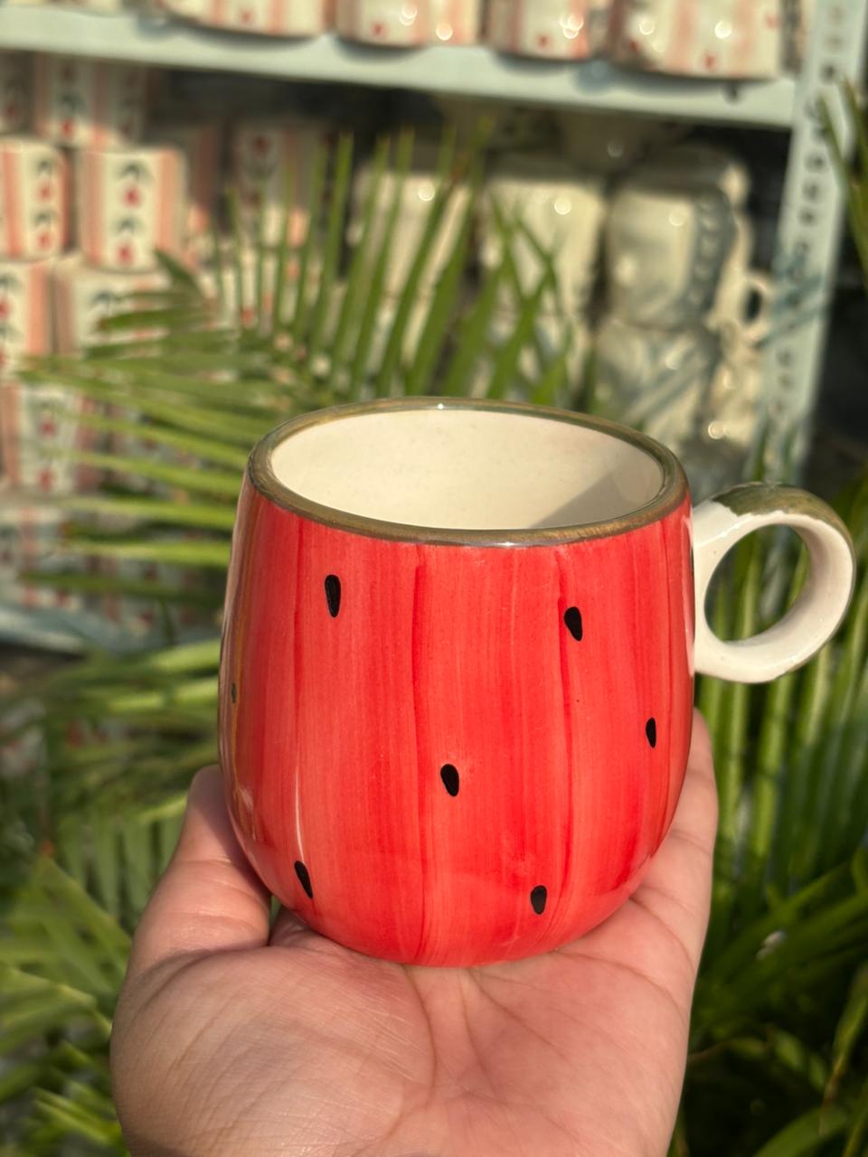Summer Melon Ceramic Mug