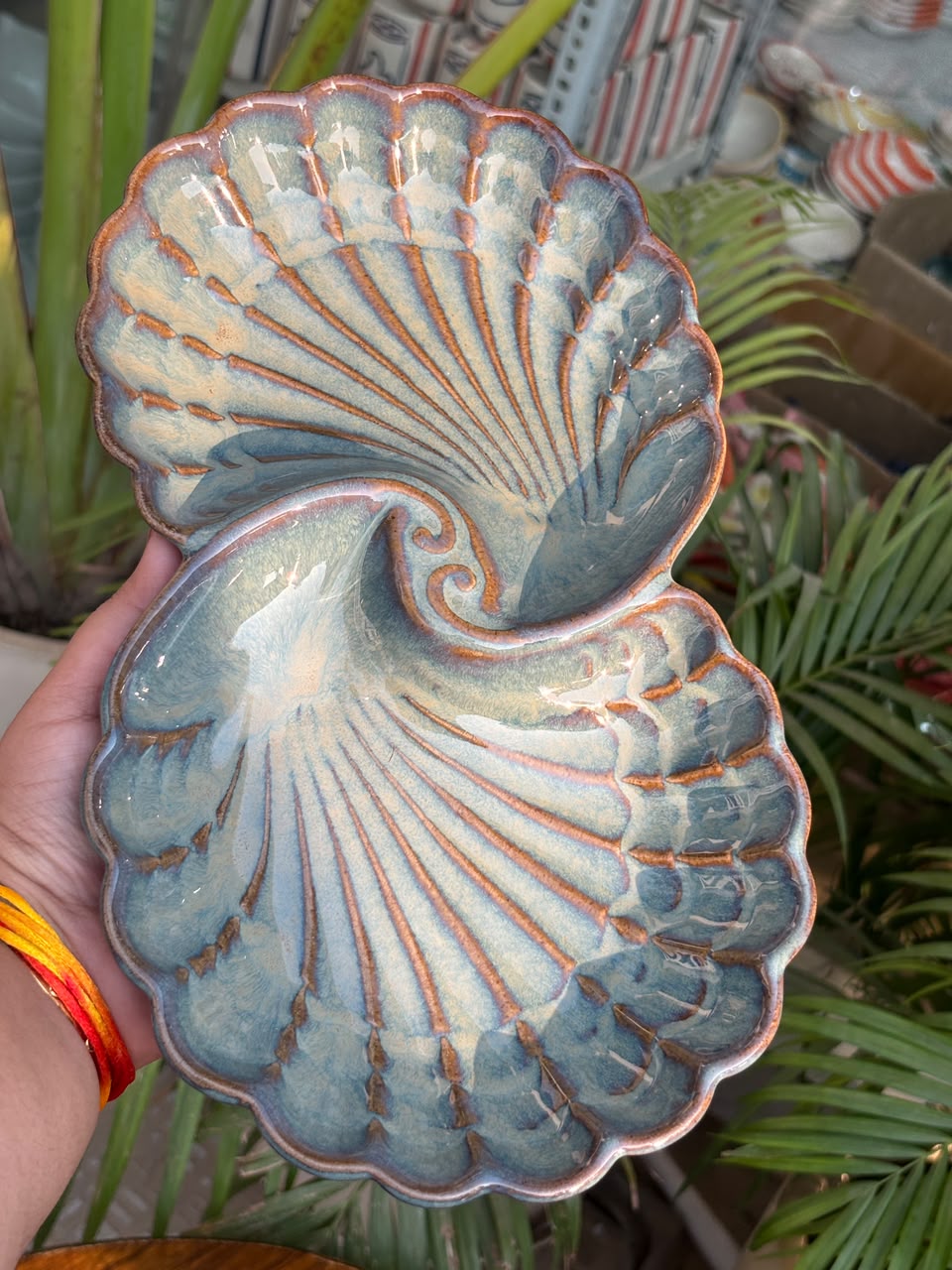 The Lagoon Swirl Serving Platter