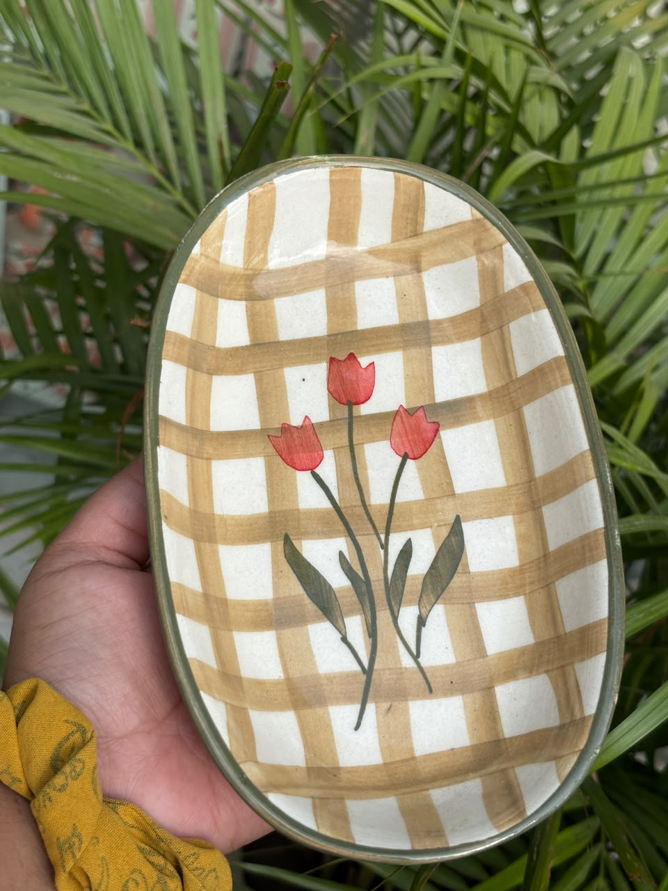 Tulip Meadow Platter
