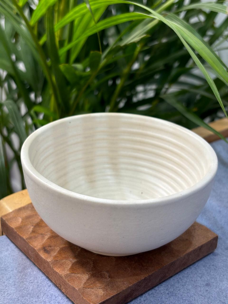 White Dinner Set (Set of 3)