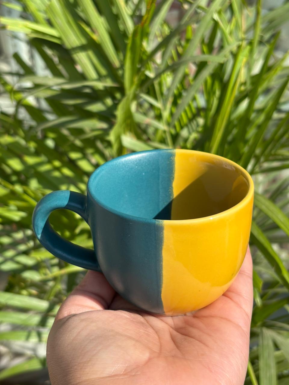 Verdant Gold DuoTone Cup (Set of 2)