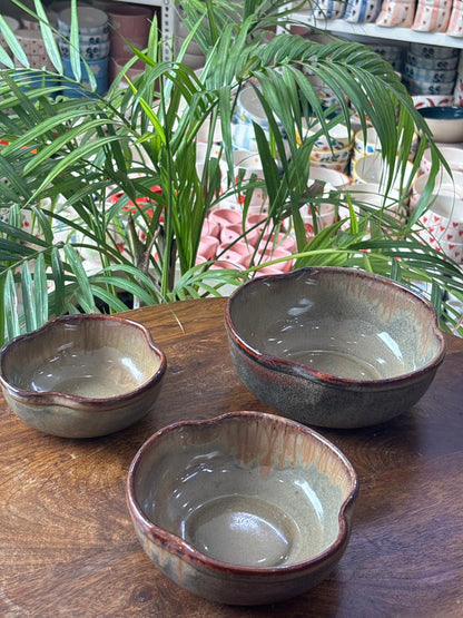 Amberstone Serving Bowl Set (Set of 3)