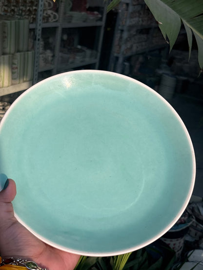 Aqua Celeste Dinner Plates Set of 2