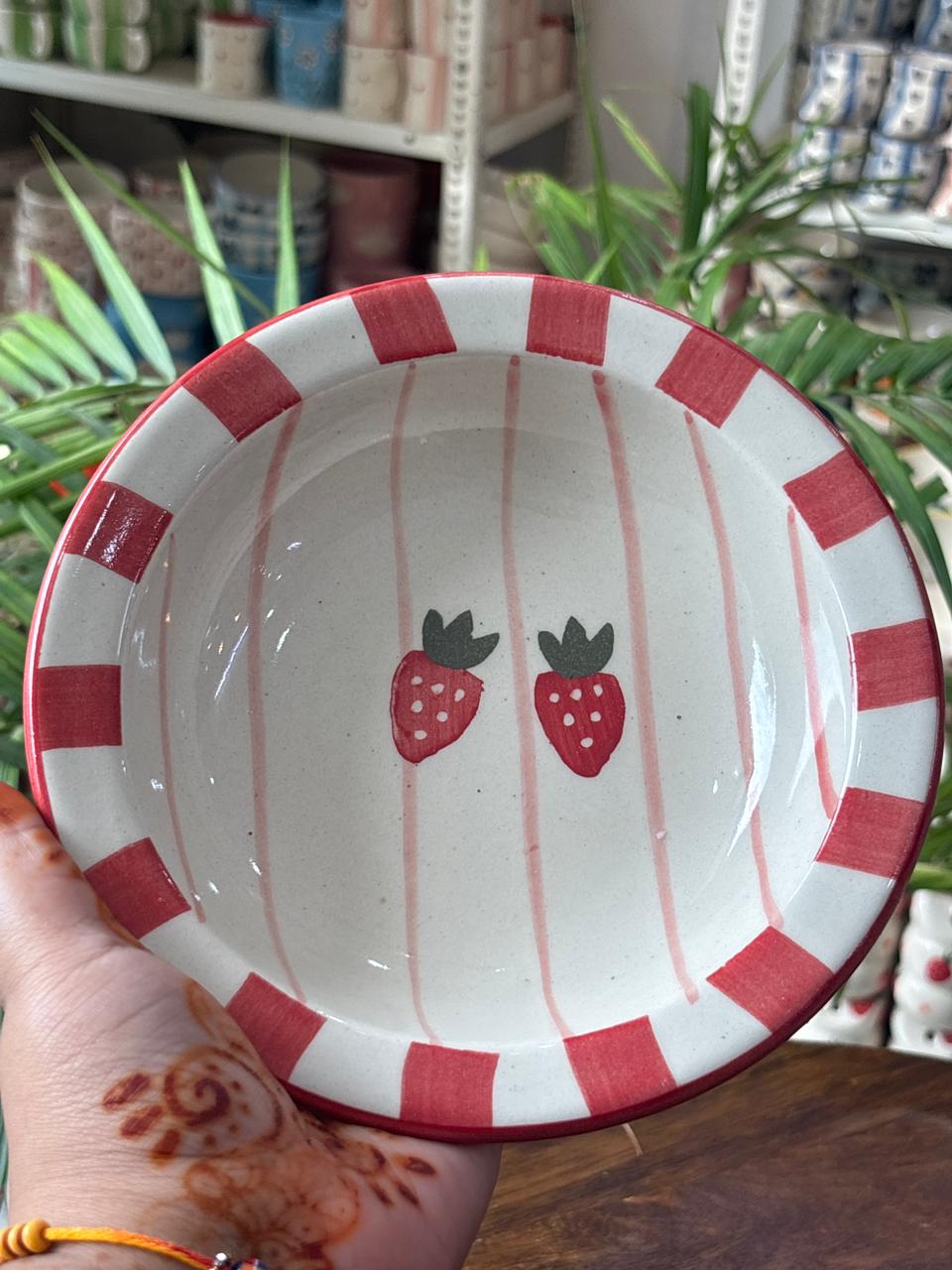 Berry Blush Pasta Plates (Set of 2)