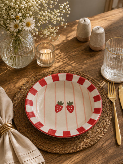 Berry Blush Pasta Plates (Set of 2)