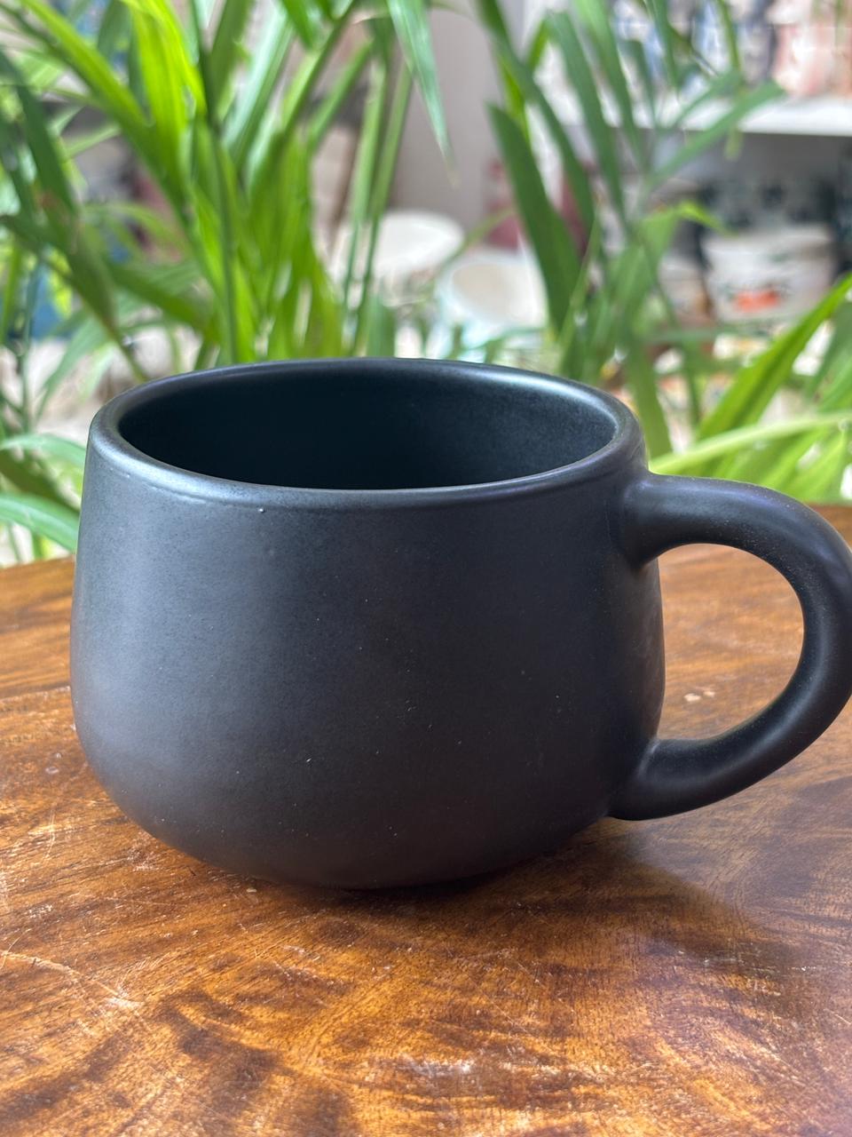 Black Luxe Coffee Mug