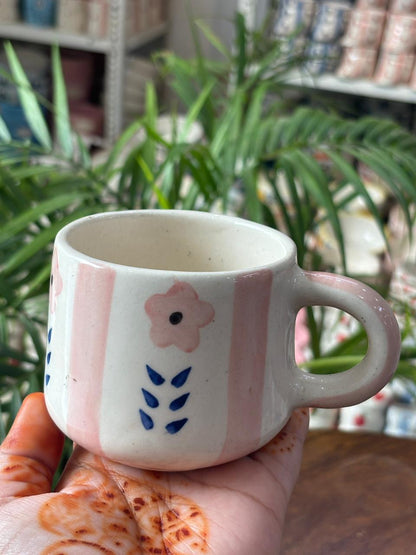 Blue Blush Meadow Coffee Mug