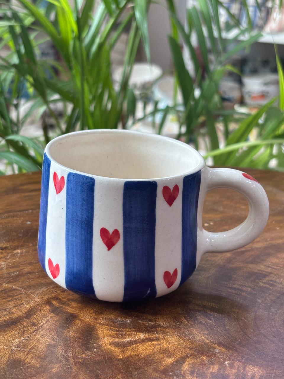 Blue Heartscape Mug