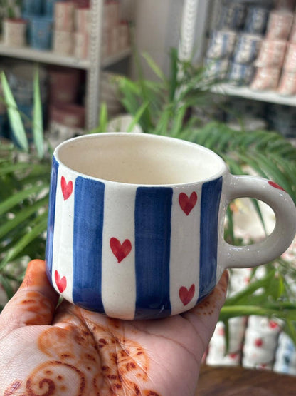 Blue Heartscape Mug