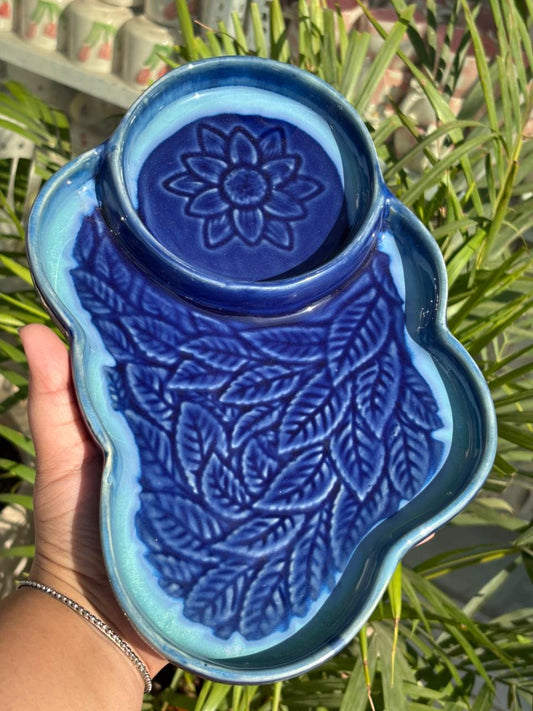 Blue Meadow Chip & Dip Platter