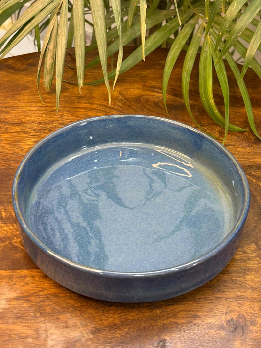 Blue Mirage Serving Bowl