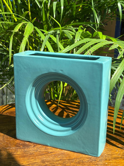 Blue Ocean Circle Vase