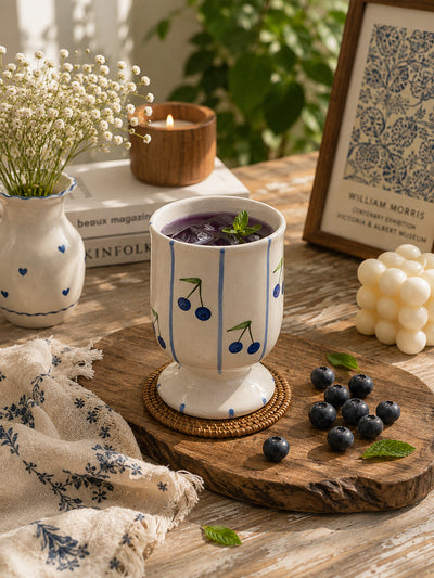 Blueberry Bliss Juice Glass