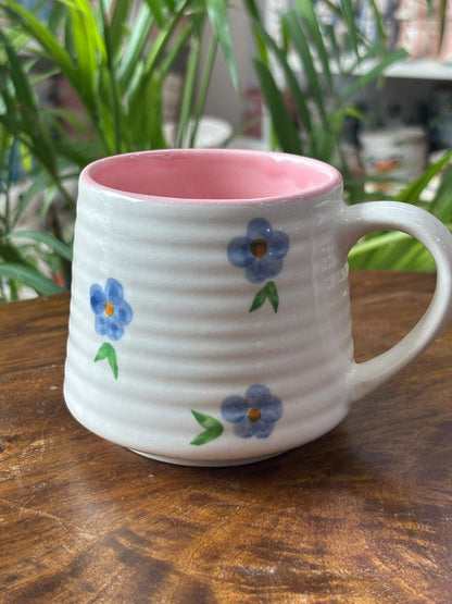 Blueberry Blush Bloom Coffee Mug