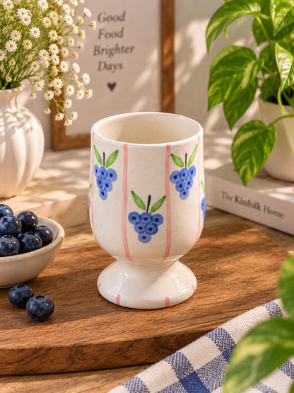 Blueberry Crush Juice Glass