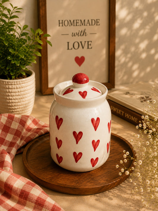 Blush Amour Pickle/Spice Jar