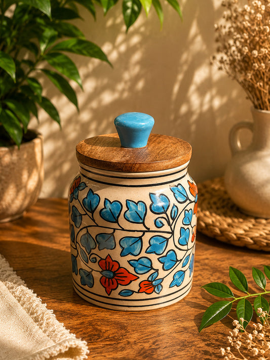 Boho Bloom Air-tight Jar