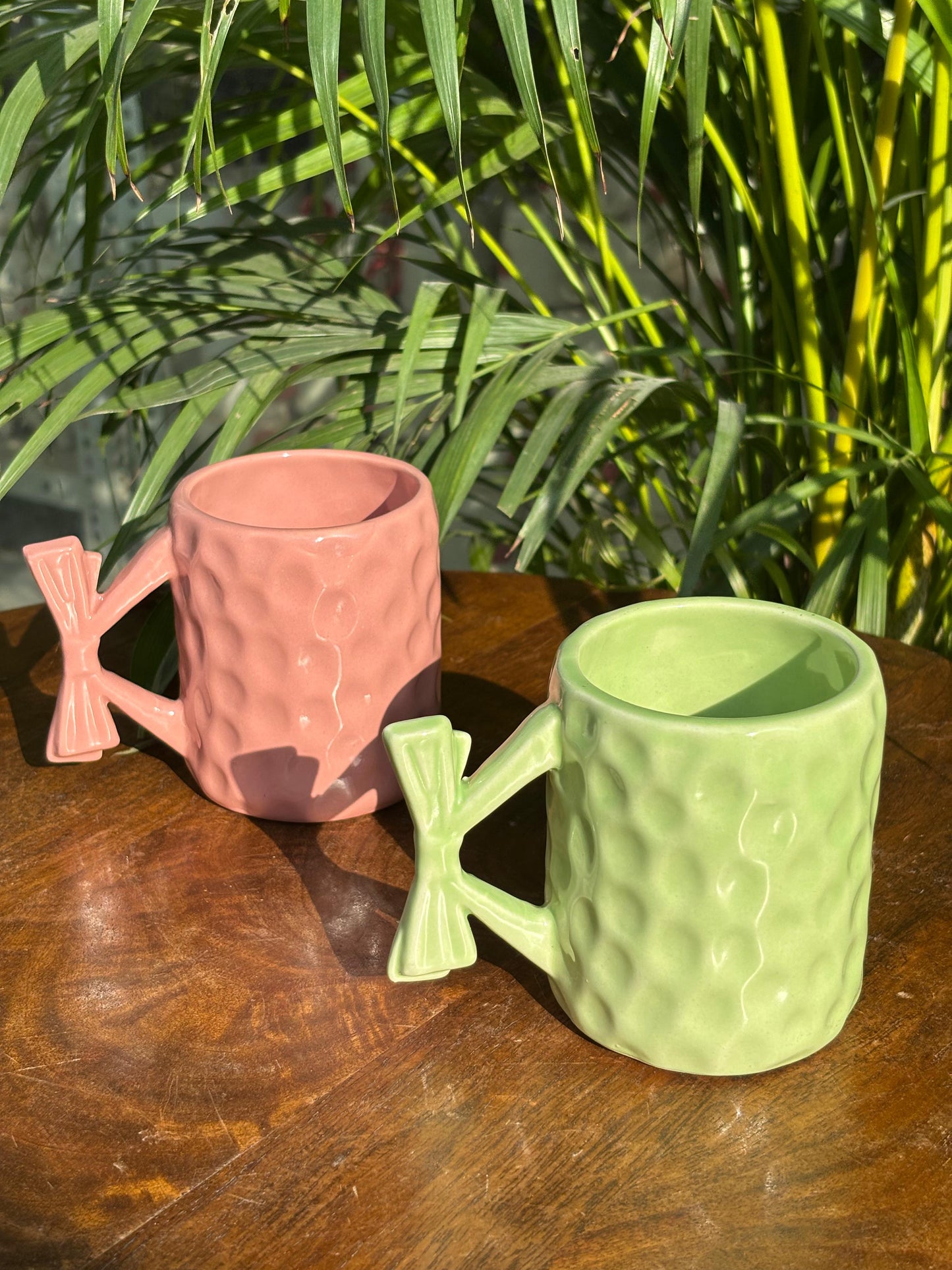 Bow-tiful Sips Coffee Mugs Combo Set (Set of 2)